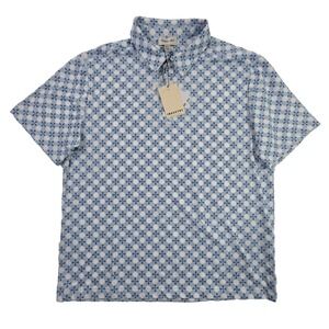 Industry Republic Clothing Golf Polo Shirt Men's XL Blue‎ Combo NEW Tennis NWT